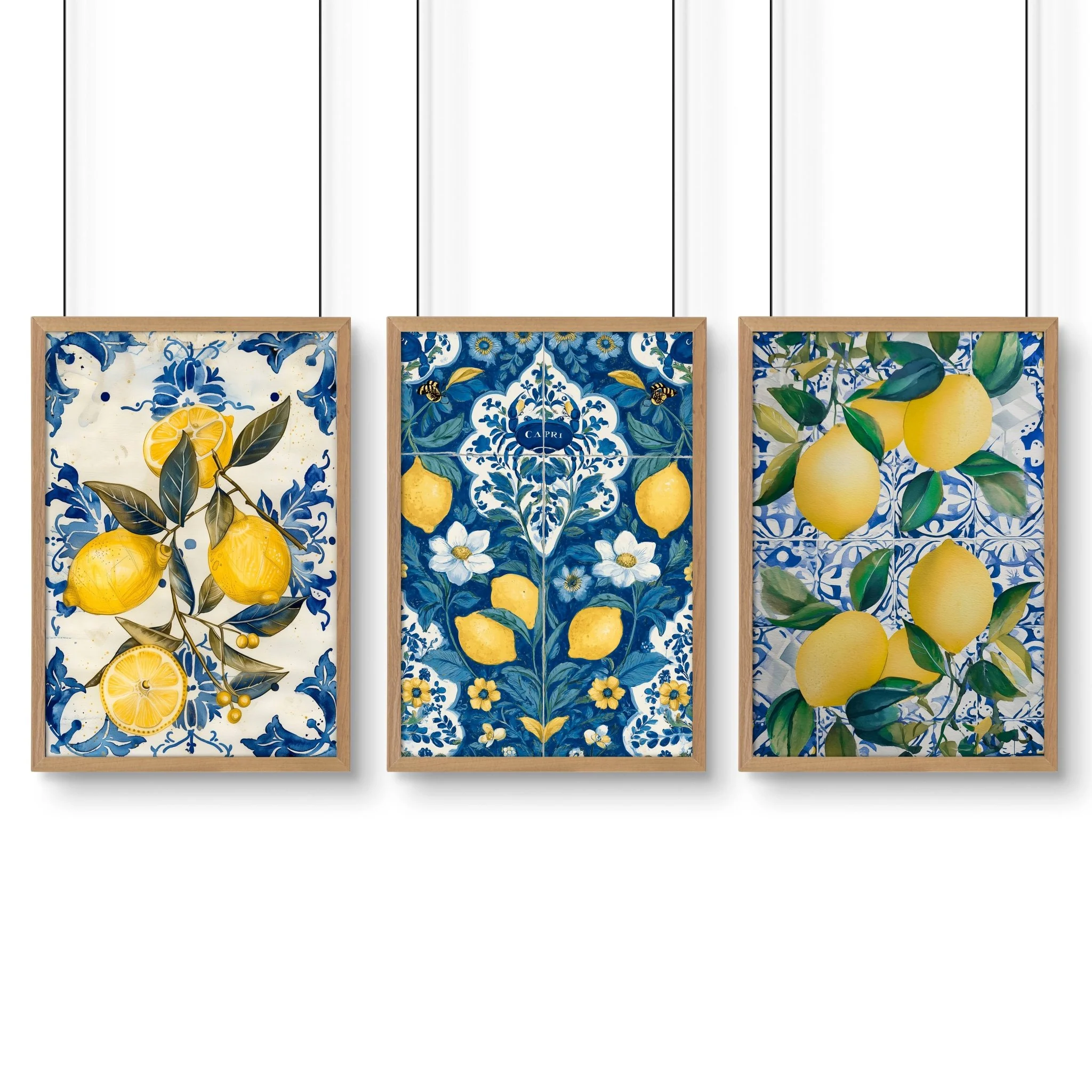 Gallery Wall In Kitchen | Set of 3 Italian Lifestyle Wall art Prints - Image 14