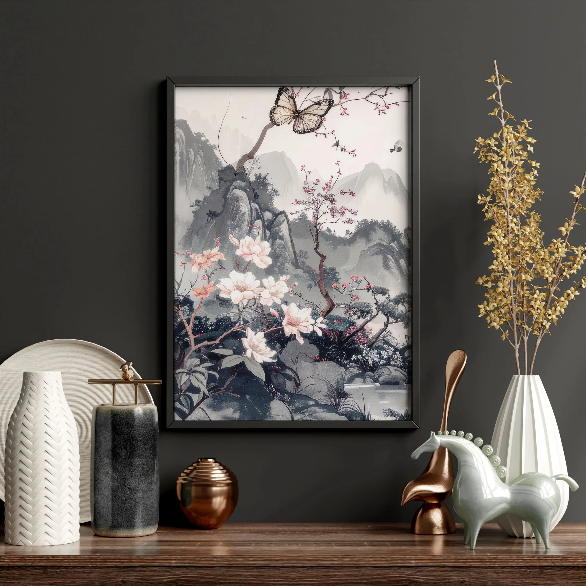 Gallery Wall Prints | Set of 3 Chinoiserie Wall art Prints - Image 10