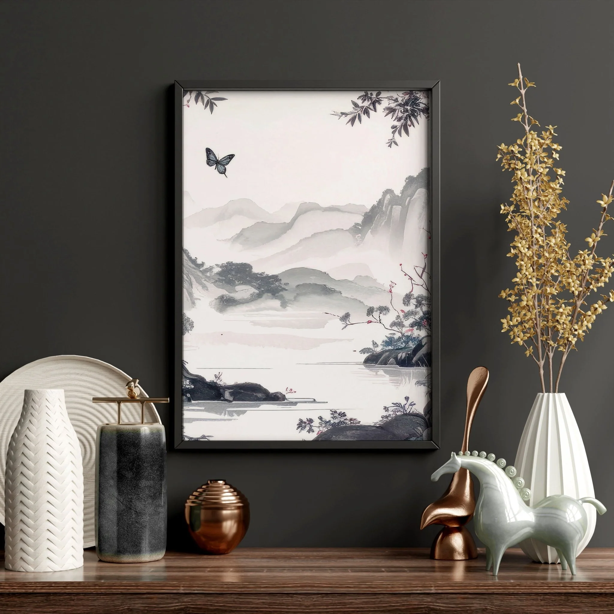 Gallery Wall Prints | Set of 3 Chinoiserie Wall art Prints - Image 11