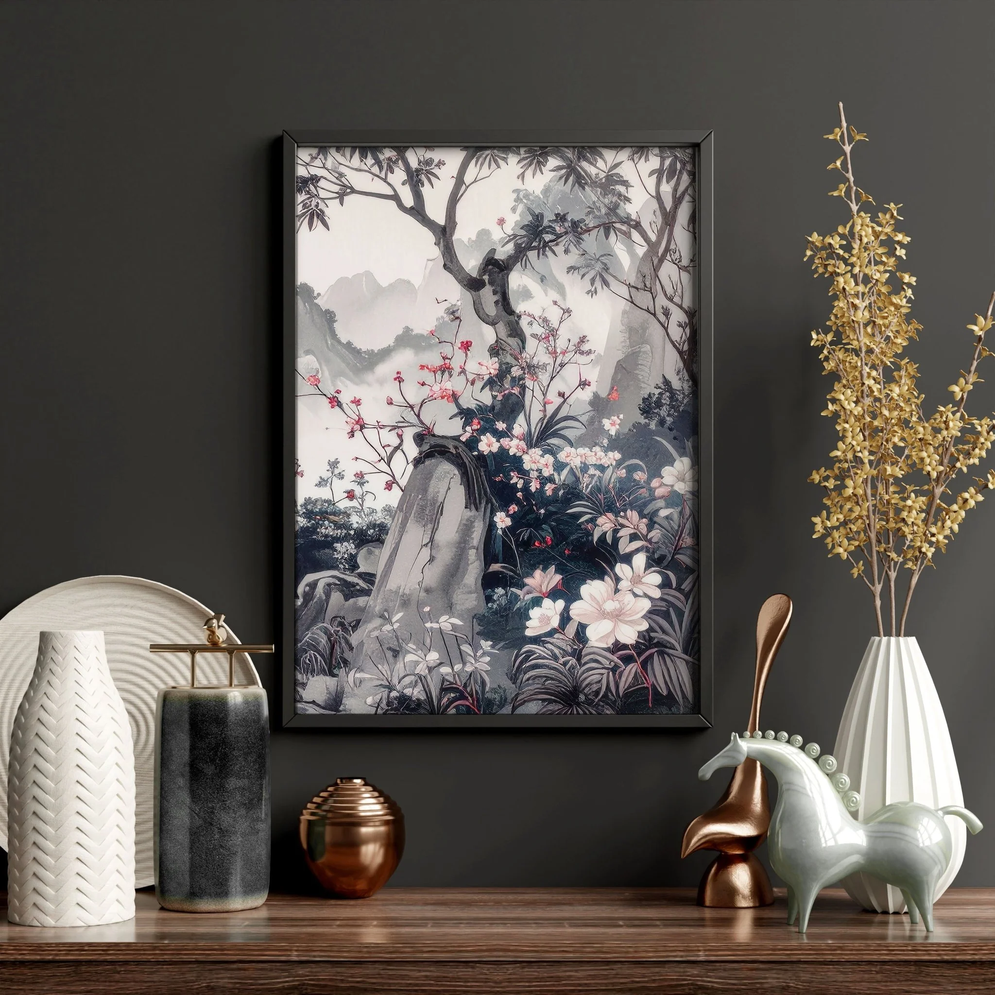 Gallery Wall Prints | Set of 3 Chinoiserie Wall art Prints - Image 12