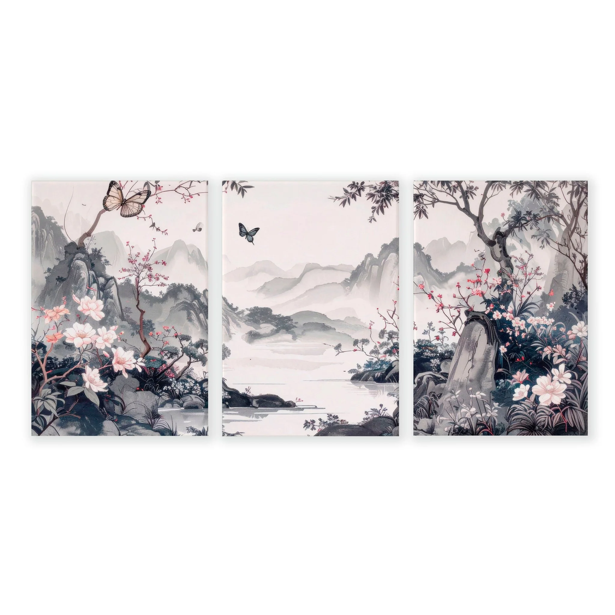 Gallery Wall Prints | Set of 3 Chinoiserie Wall art Prints - Image 16