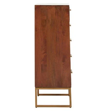Gaya 5 Drawer Chest - Image 7