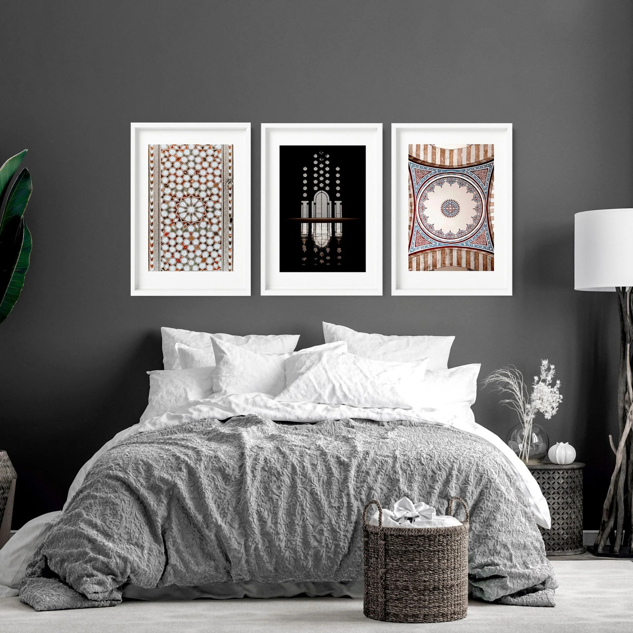 Geometry Islamic Art | set of 3 bedroom wall prints - Image 2