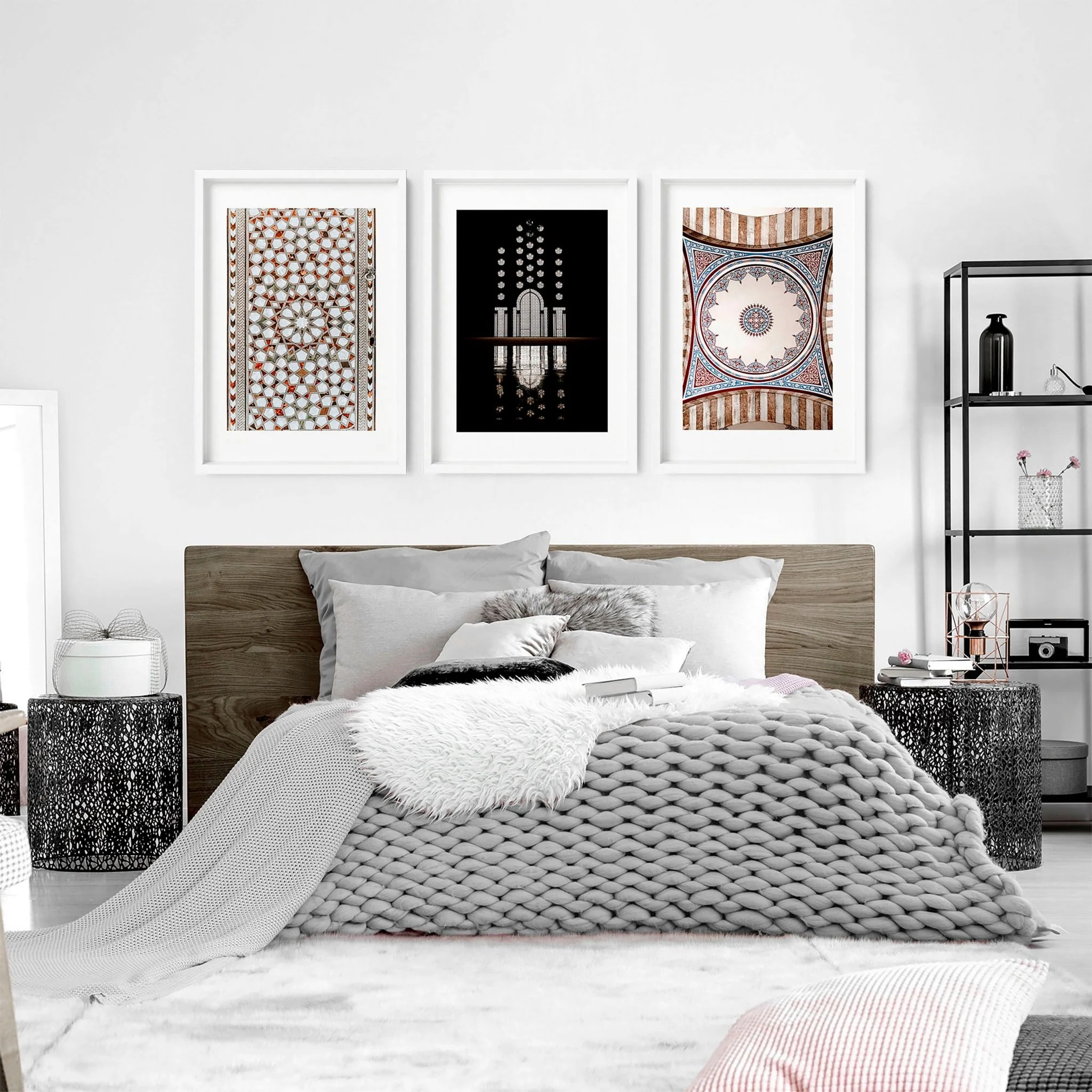 Geometry Islamic Art | set of 3 bedroom wall prints - Image 7