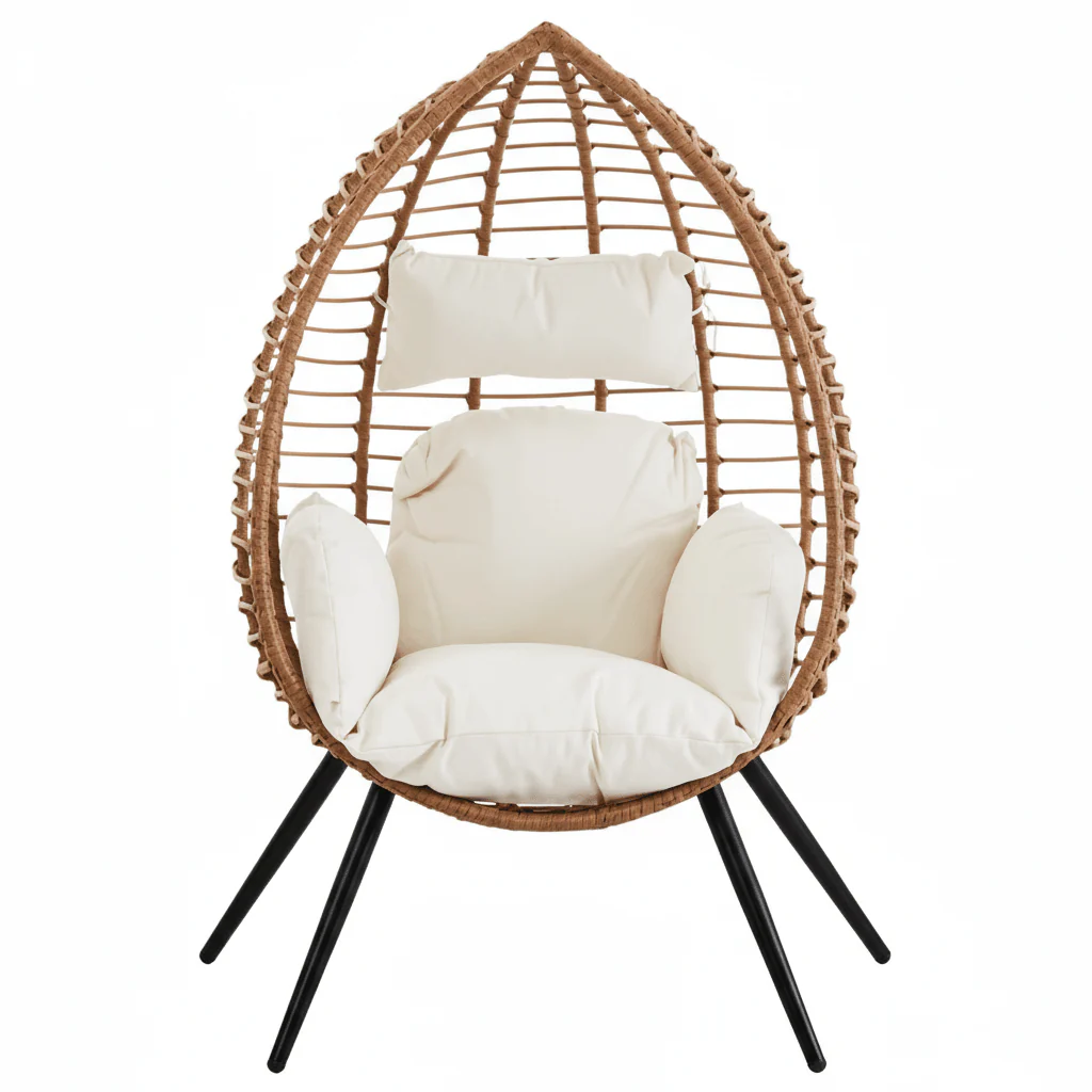 Goa Natural Rattan Effect Chair - Image 13