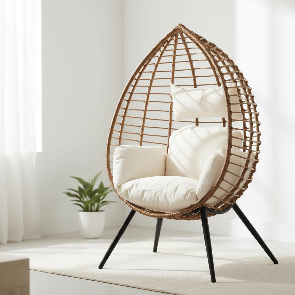 Goa Natural Rattan Effect Chair - Image 15