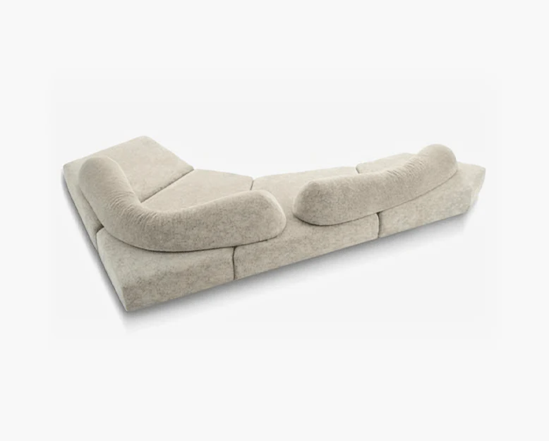 Gore Four Seater Sofa, Velvet - Image 2