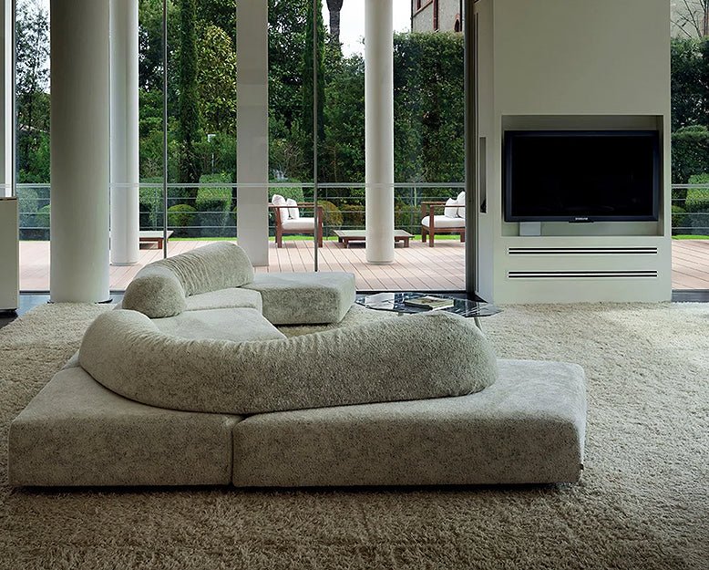 Gore Four Seater Sofa, Velvet - Image 4