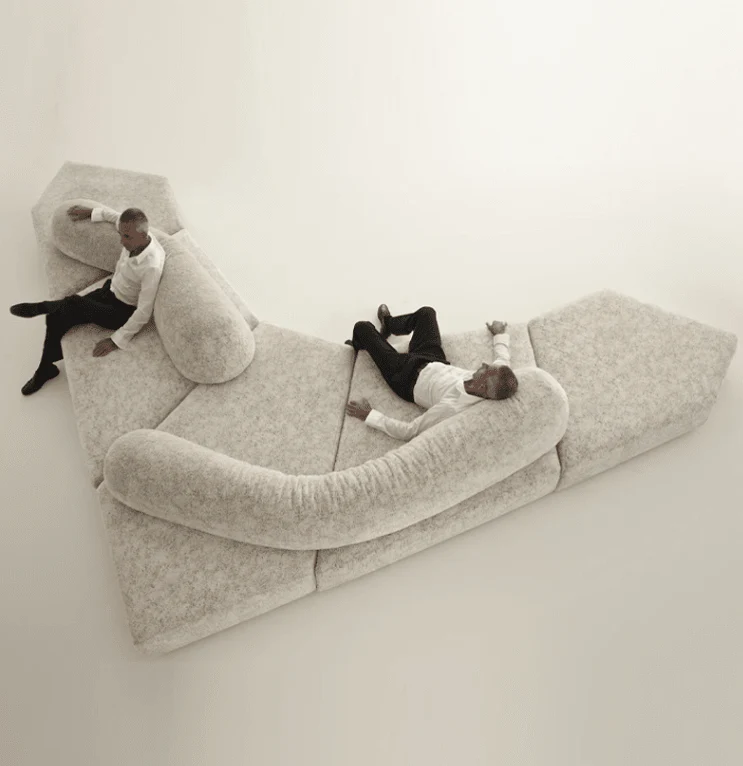 Gore Four Seater Sofa, Velvet - Image 6