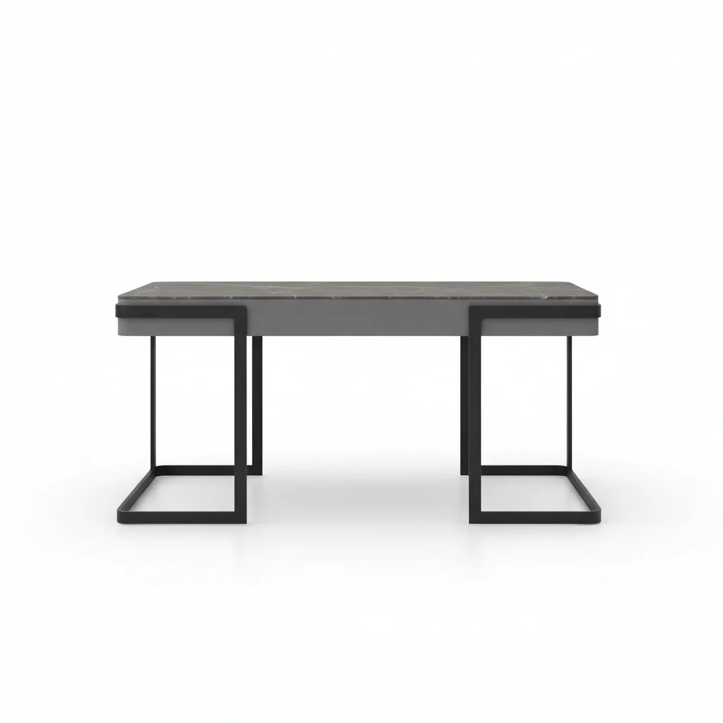 Hadley Office Desk, Sintered Stone - Image 2