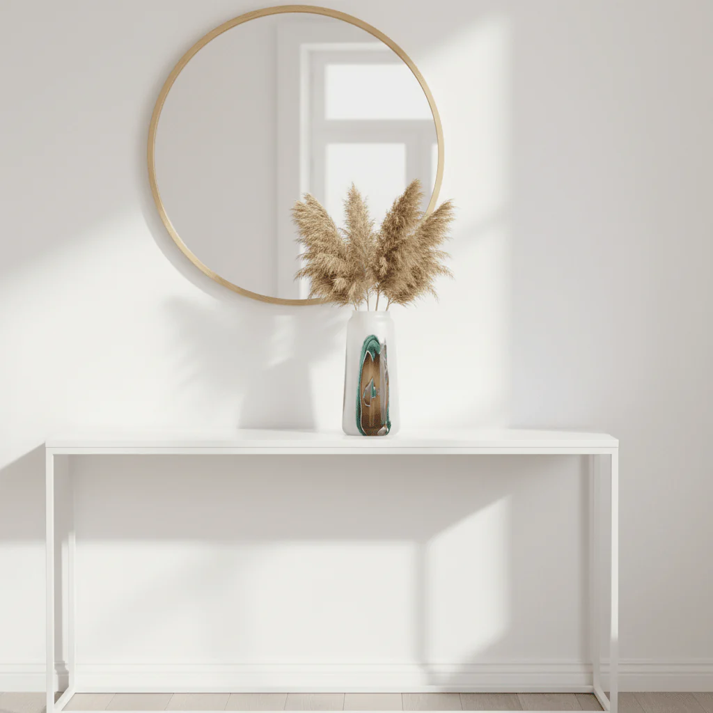 Hakan Tall Glass Vase - Image 5
