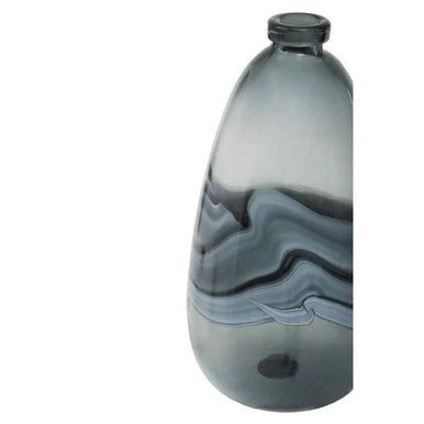 Halla Large Grey Bottle Vase - Image 7