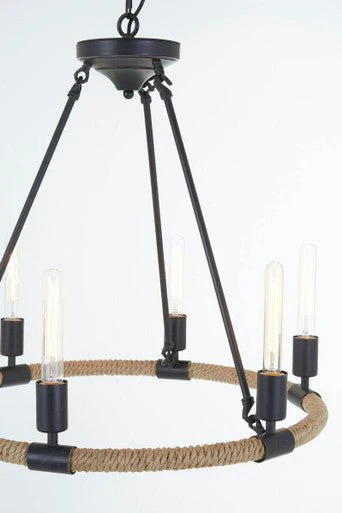 Hampstead 6 Bulb Chandelier - Image 3