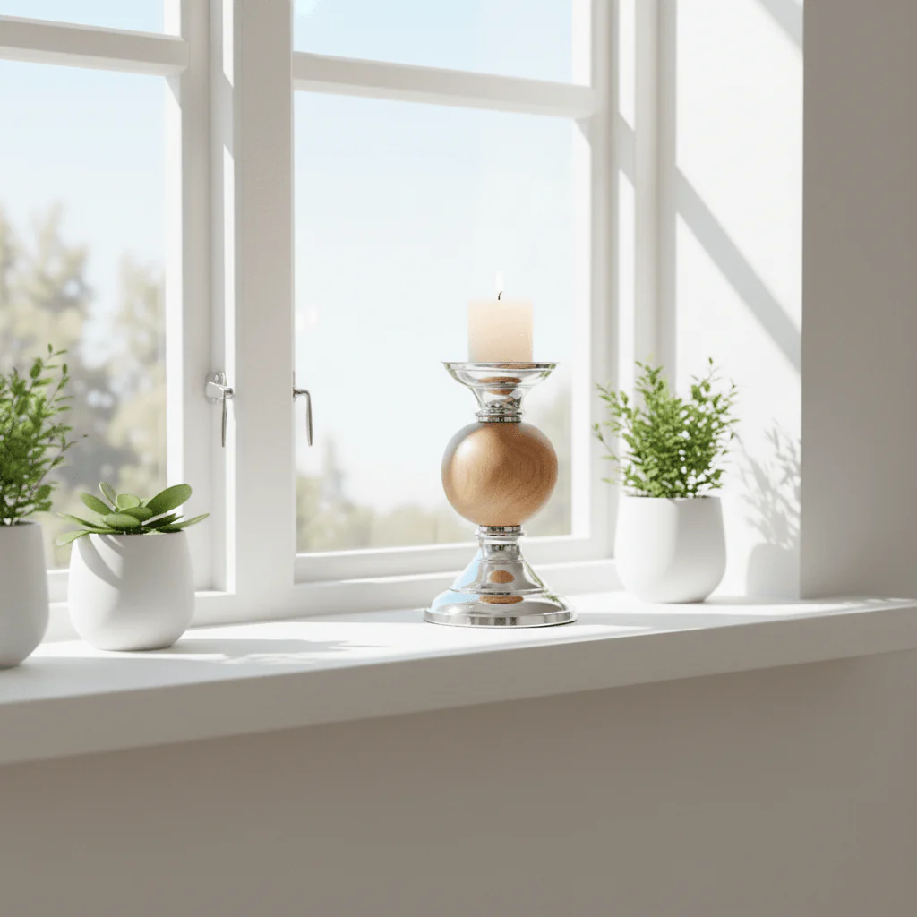 Hampstead Small Pillar Candle Holder - Image 4