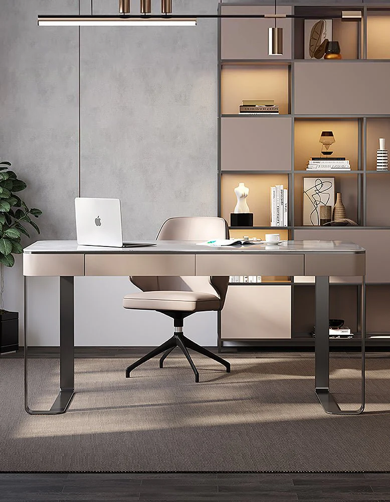 Hanna Office Desk, Sintered Stone - Image 2