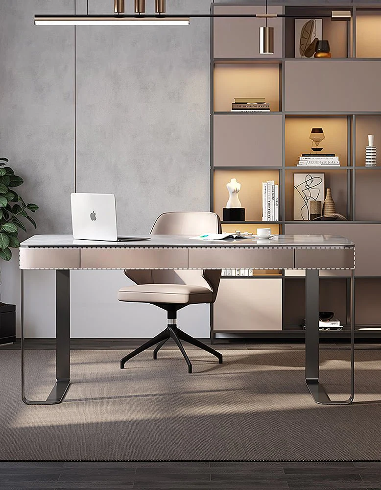 Hanna Office Desk, Sintered Stone - Image 3