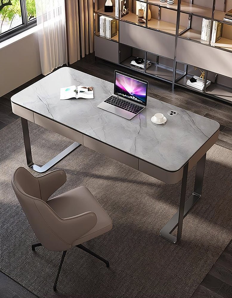 Hanna Office Desk, Sintered Stone - Image 8
