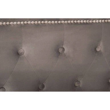 Hannah Grey Ottoman King Bed - Image 8