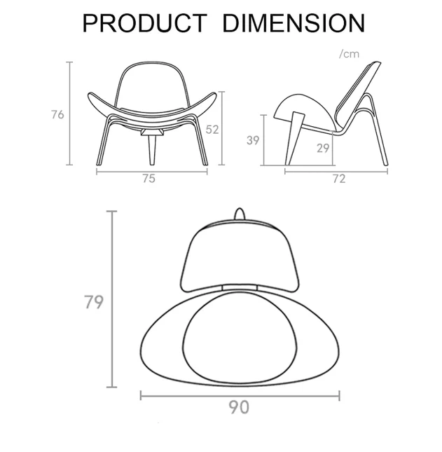 Hans Wegner CH07 Shell Chair, White & Oak - Image 8