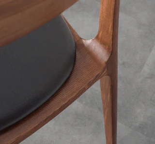 Hans Wegner CH3 Dining Chair, Dark Oak - Image 5