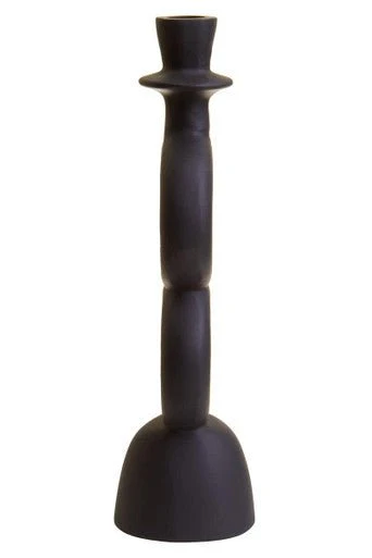 Hapax Large Black Candle Holder - Image 10