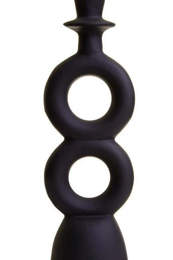 Hapax Large Black Candle Holder - Image 11