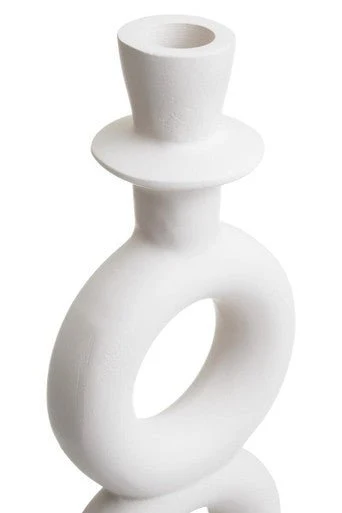 Hapax Large Cream Candle Holder - Image 7