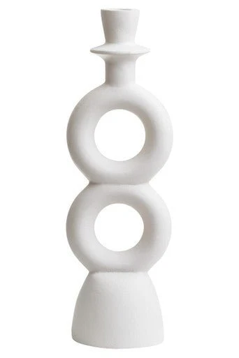 Hapax Large Cream Candle Holder - Image 9