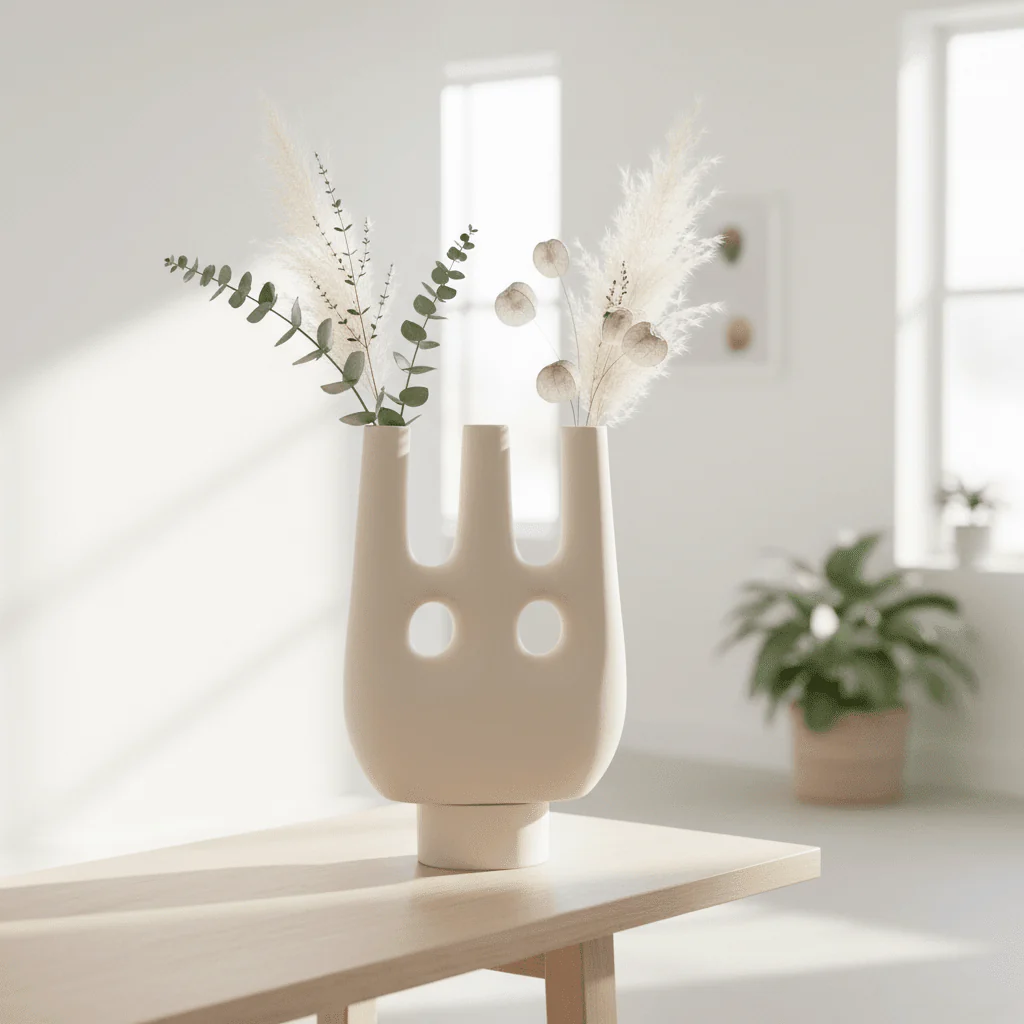 Hapax Large Cream Vase - Image 3