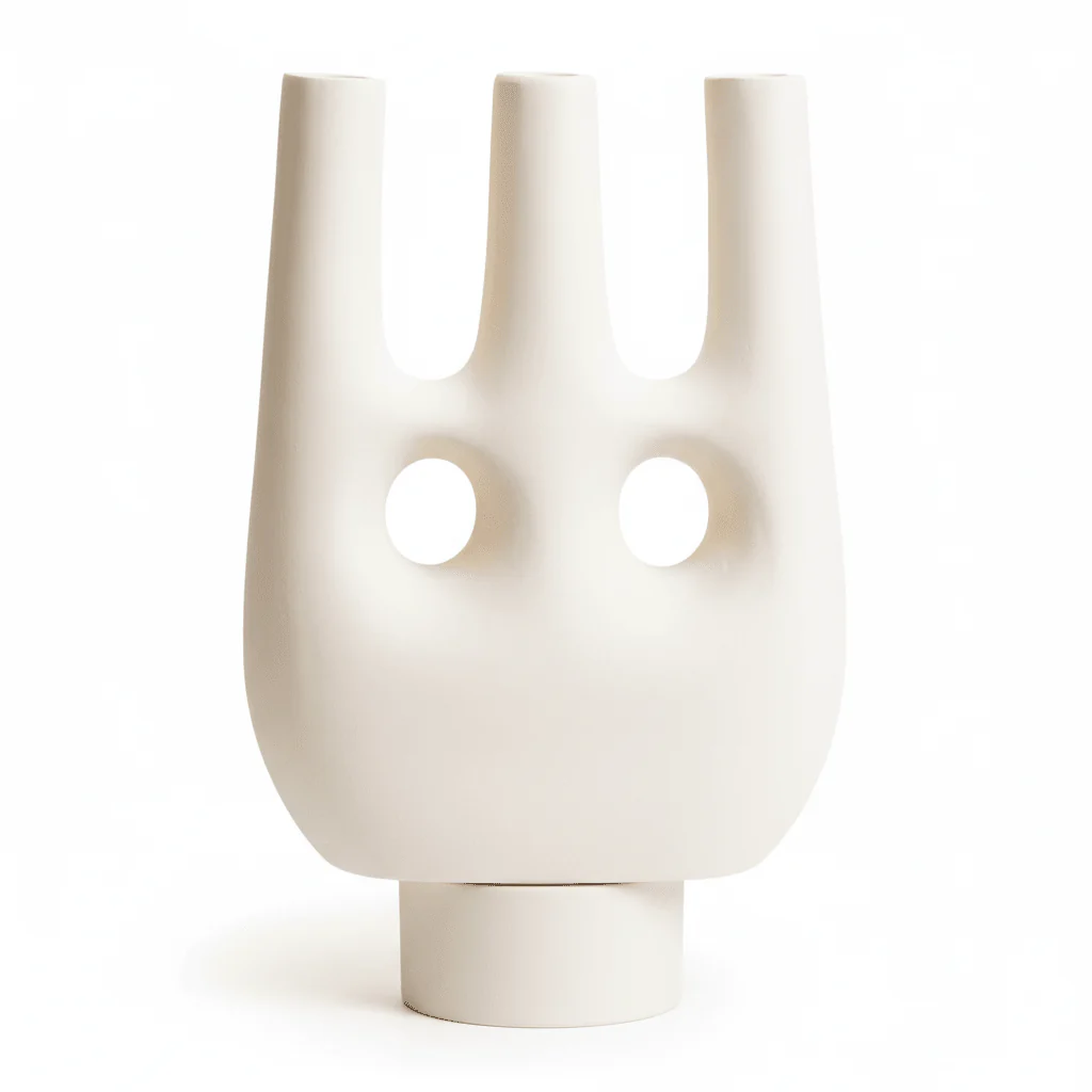 Hapax Large Cream Vase - Image 7