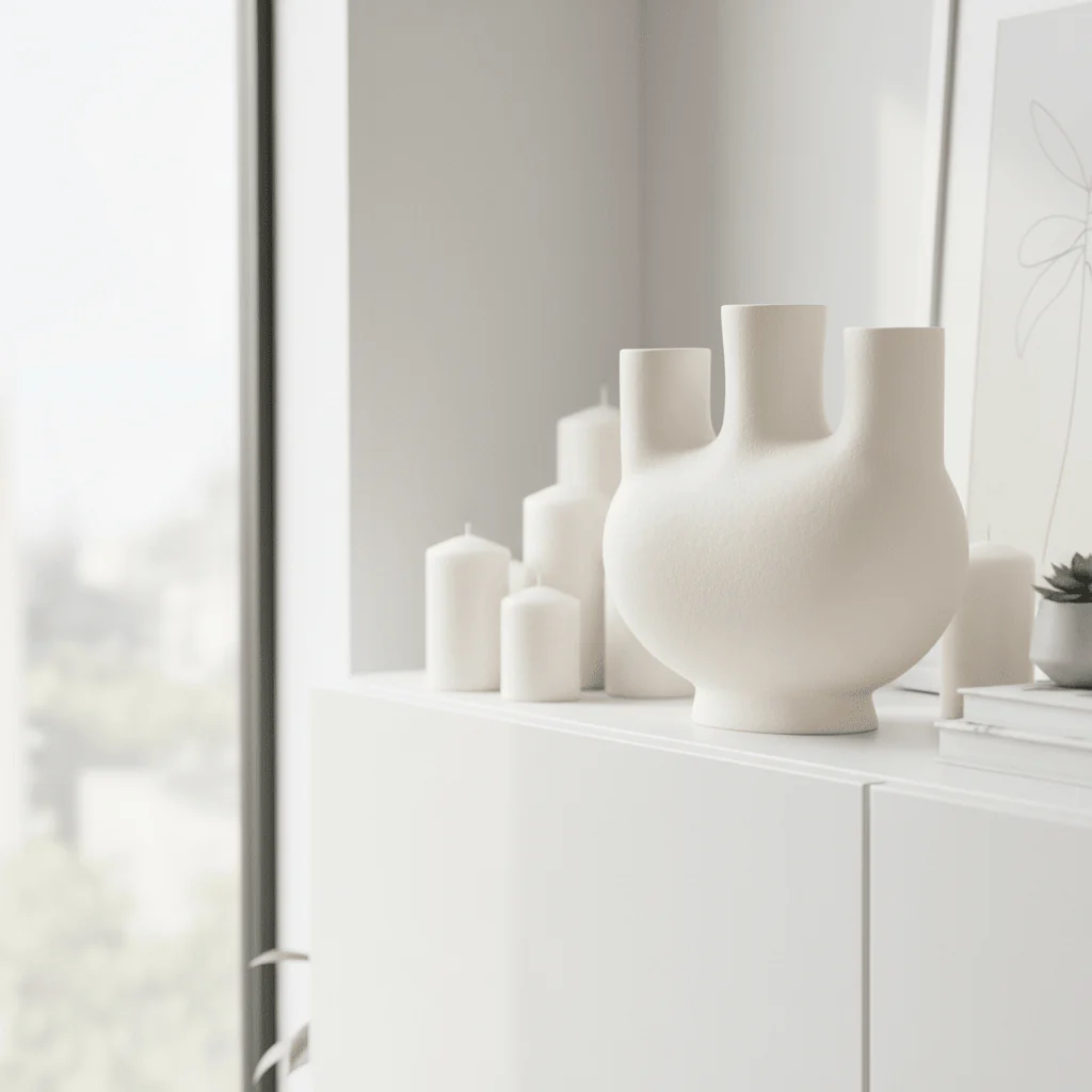 Hapax Small Cream Vase - Image 4