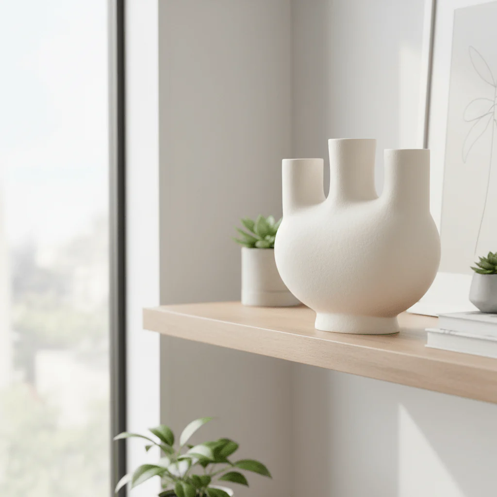 Hapax Small Cream Vase - Image 5