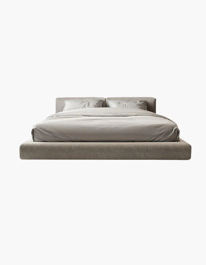 Hassan Modern King Superking Size Bed, Linen - Image 11