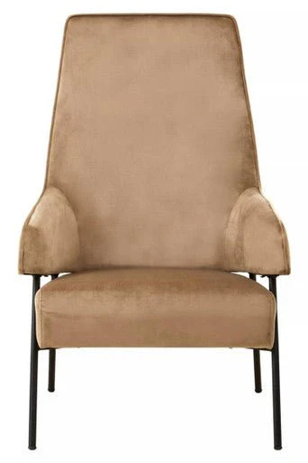 Henia Mink Velvet Chair - Image 2