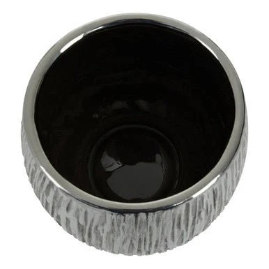 Hesper Small Silver Ceramic Planter - Image 6