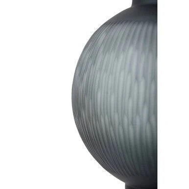 Hessa Large Carved Glass Vase - Image 6