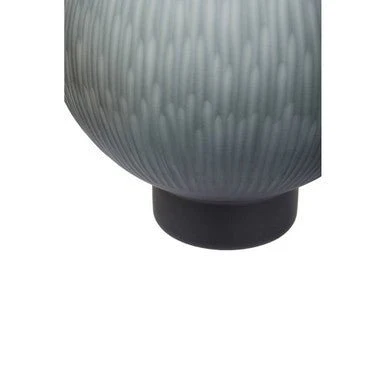 Hessa Large Carved Glass Vase - Image 8