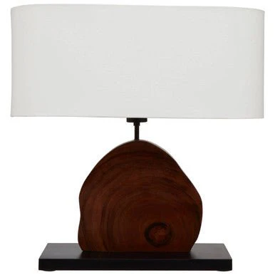 Hestina Wooden Live Edge Design Table Lamp - Image 3