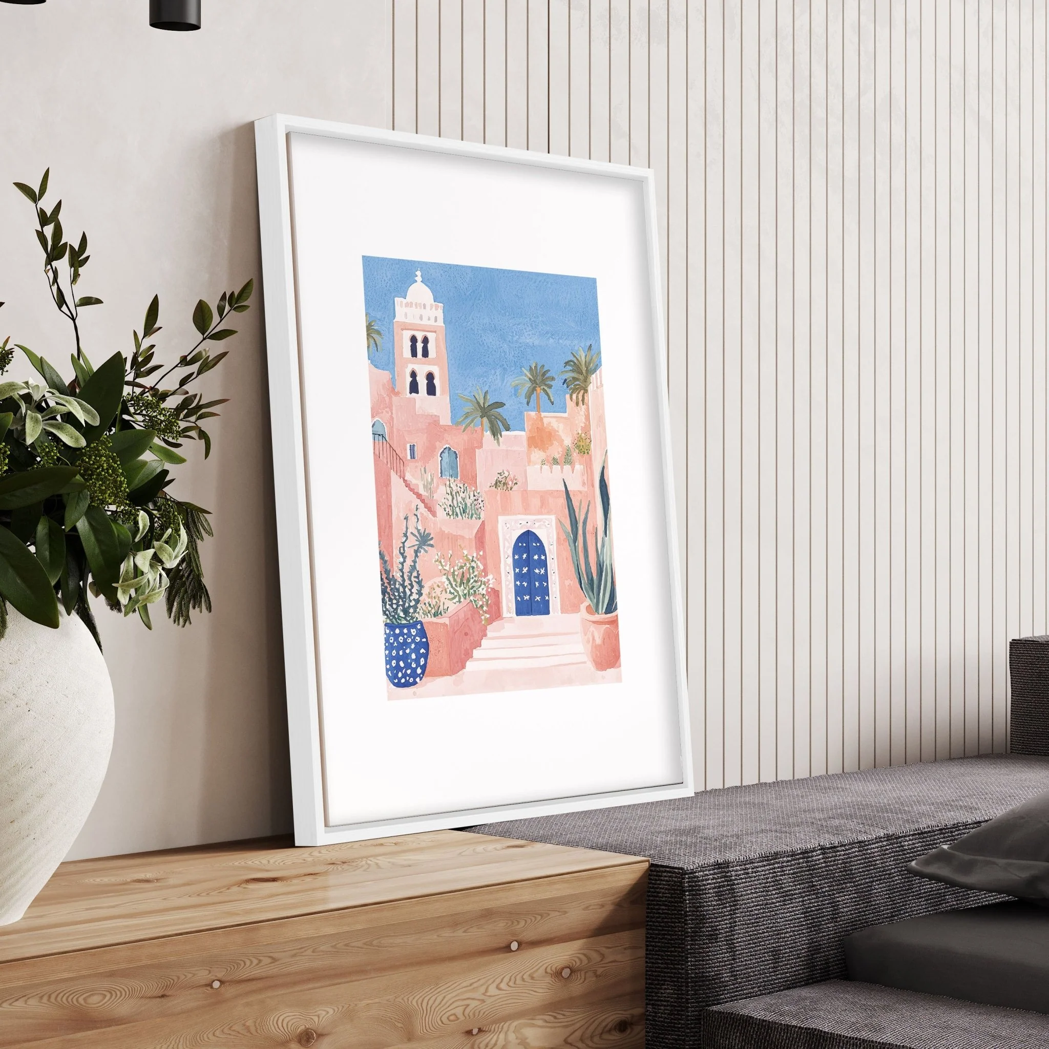 Home Decor Living Room Pictures | Set of 3 Beach Decor Wall art Prints - Image 9