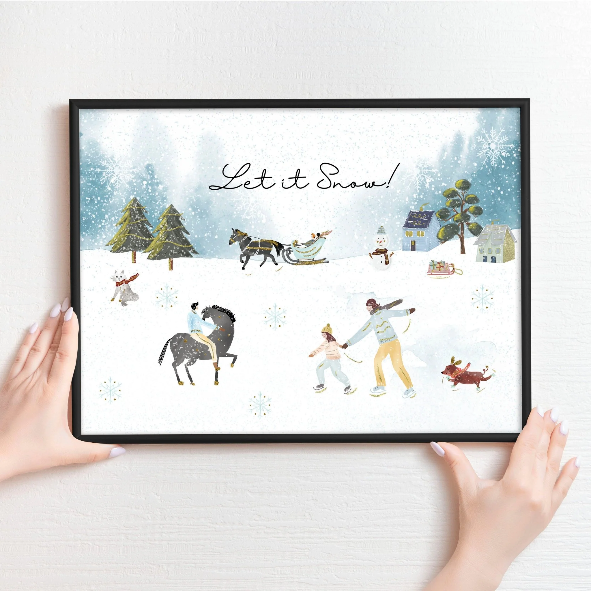 Home decoration of Christmas | wall art print - Image 6