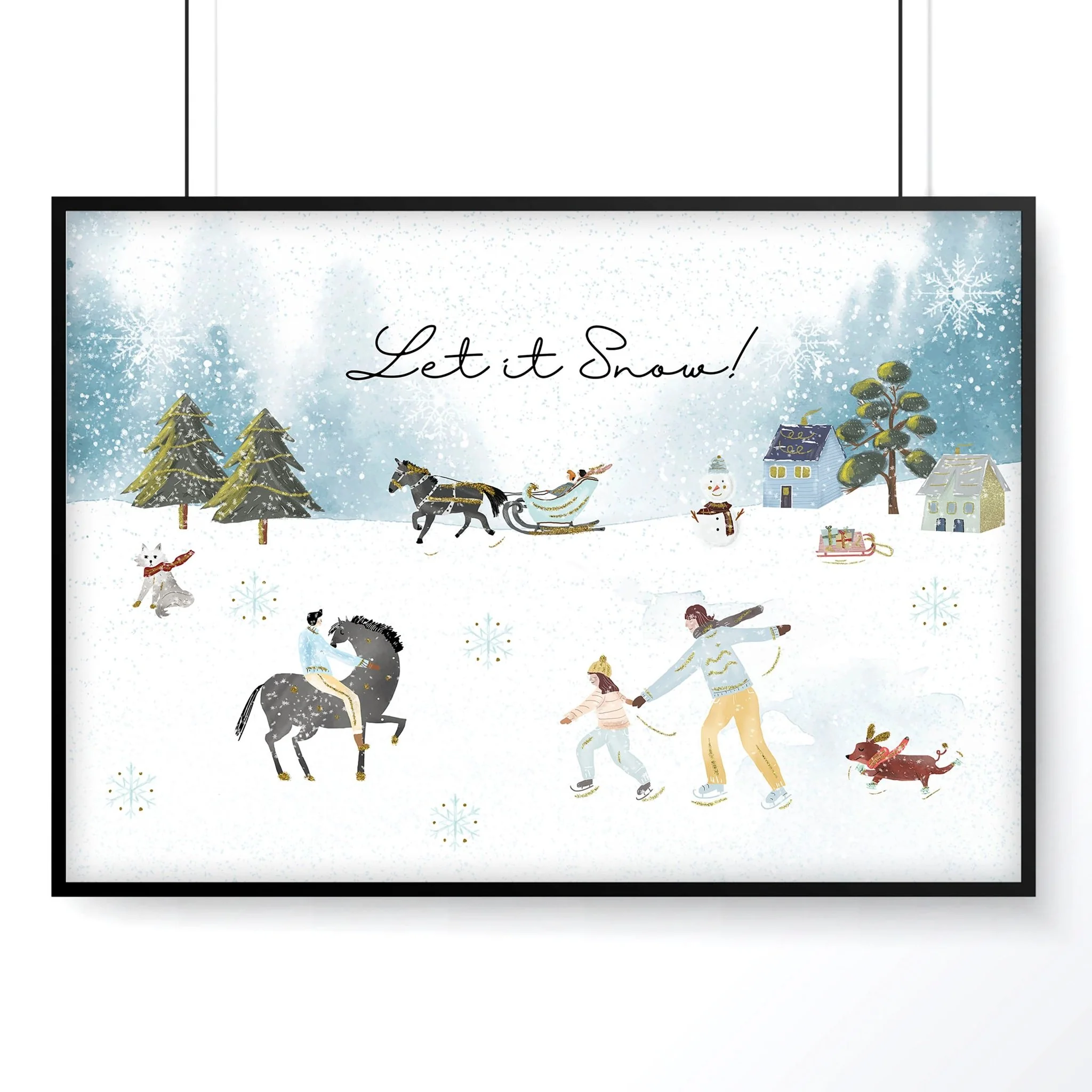 Home decoration of Christmas | wall art print - Image 7