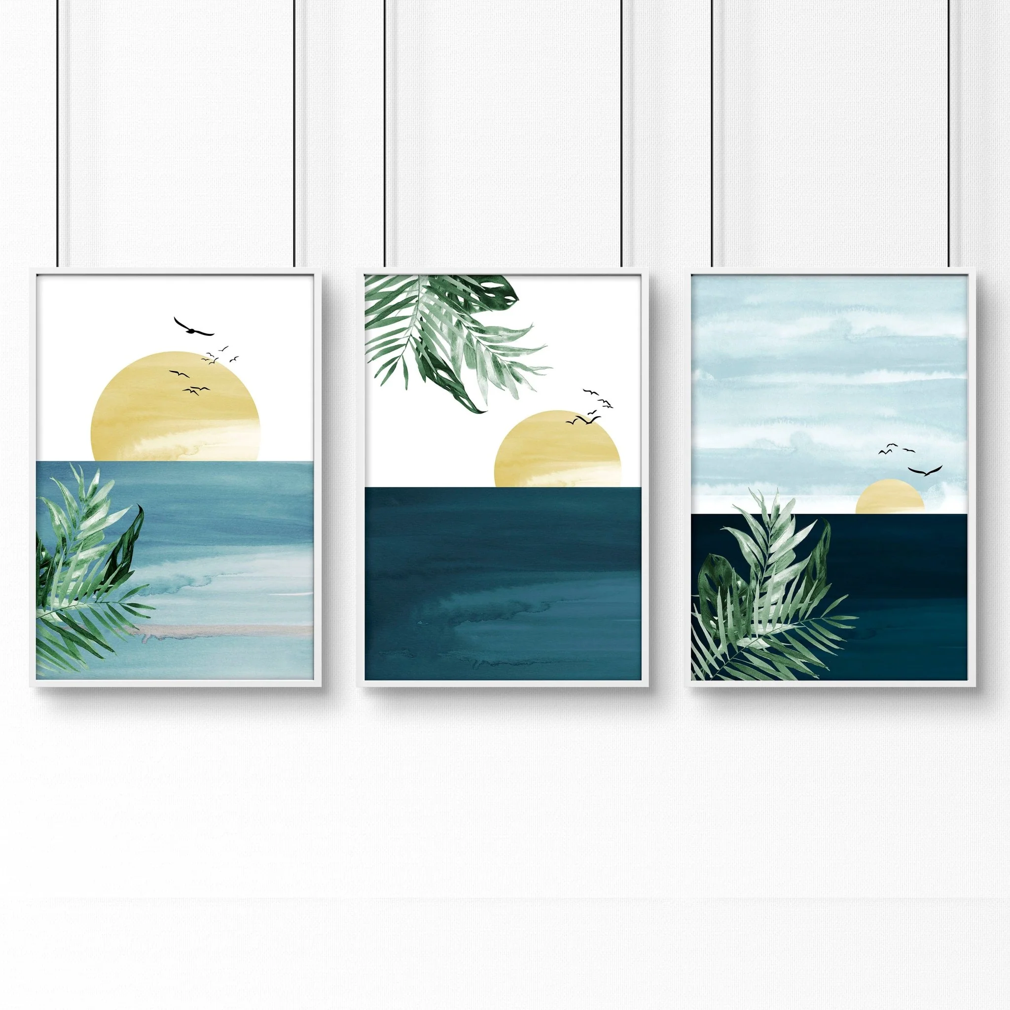 Office artwork | set of 3 Sunset wall art prints - Image 7