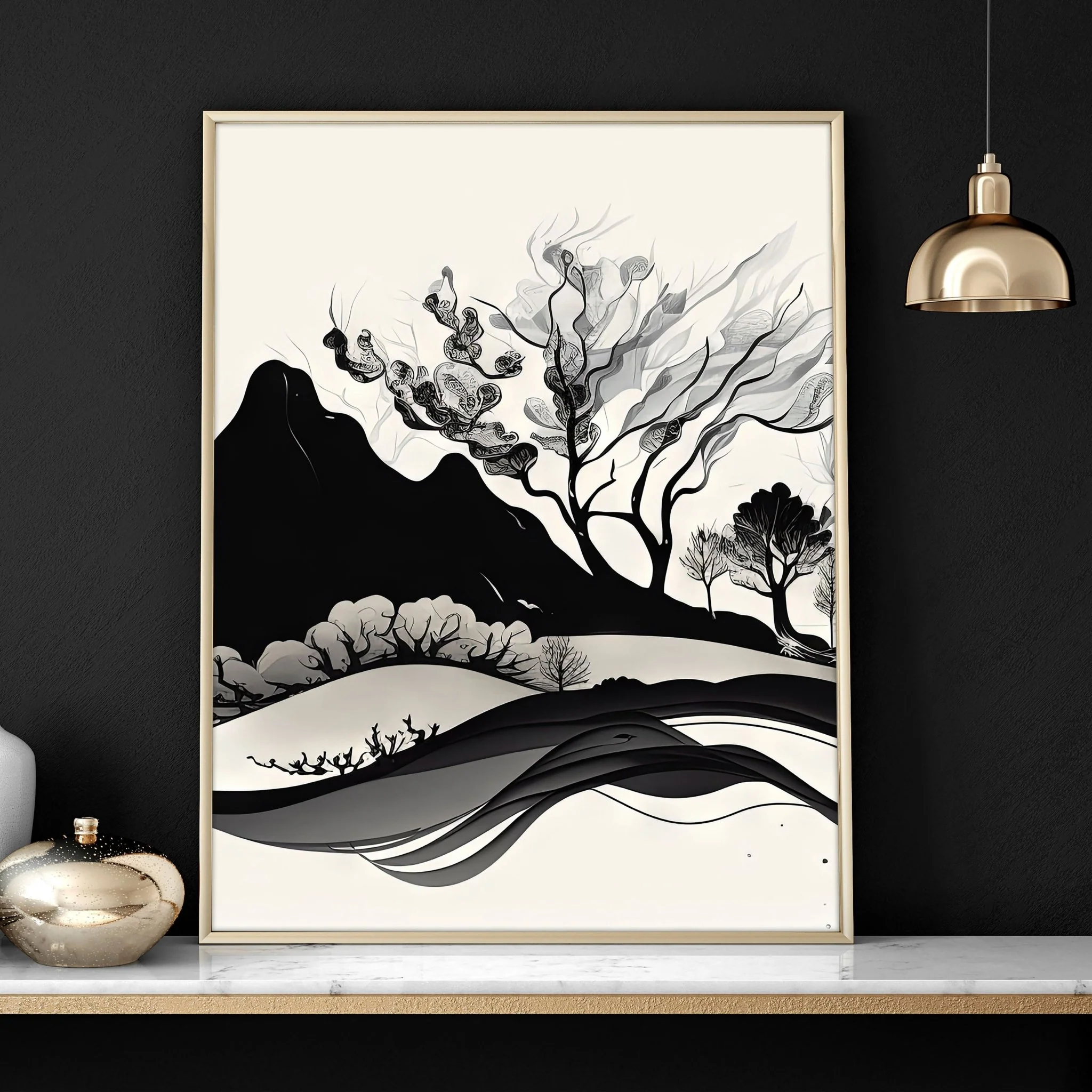 Home Office Wall Accessories | Set of 3 wall art prints - Image 11