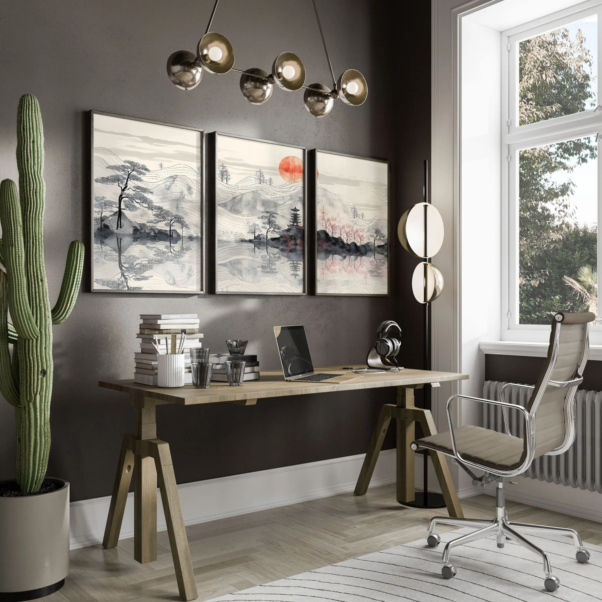 Home Office Wall | Set of 3 wall art prints - Image 4