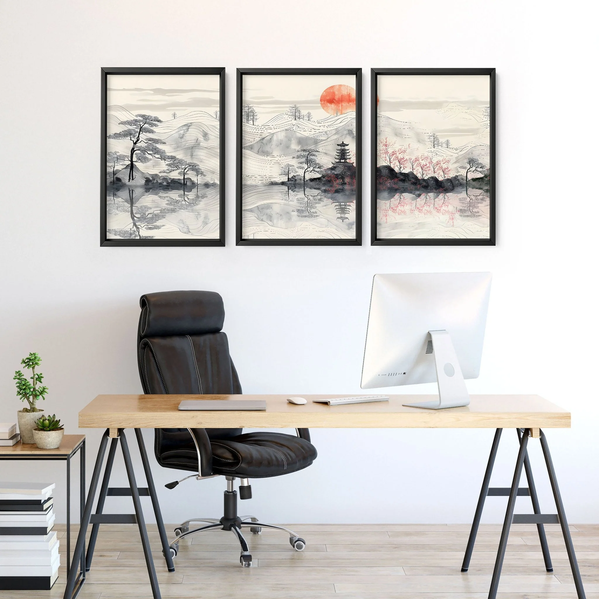Home Office Wall | Set of 3 wall art prints - Image 5