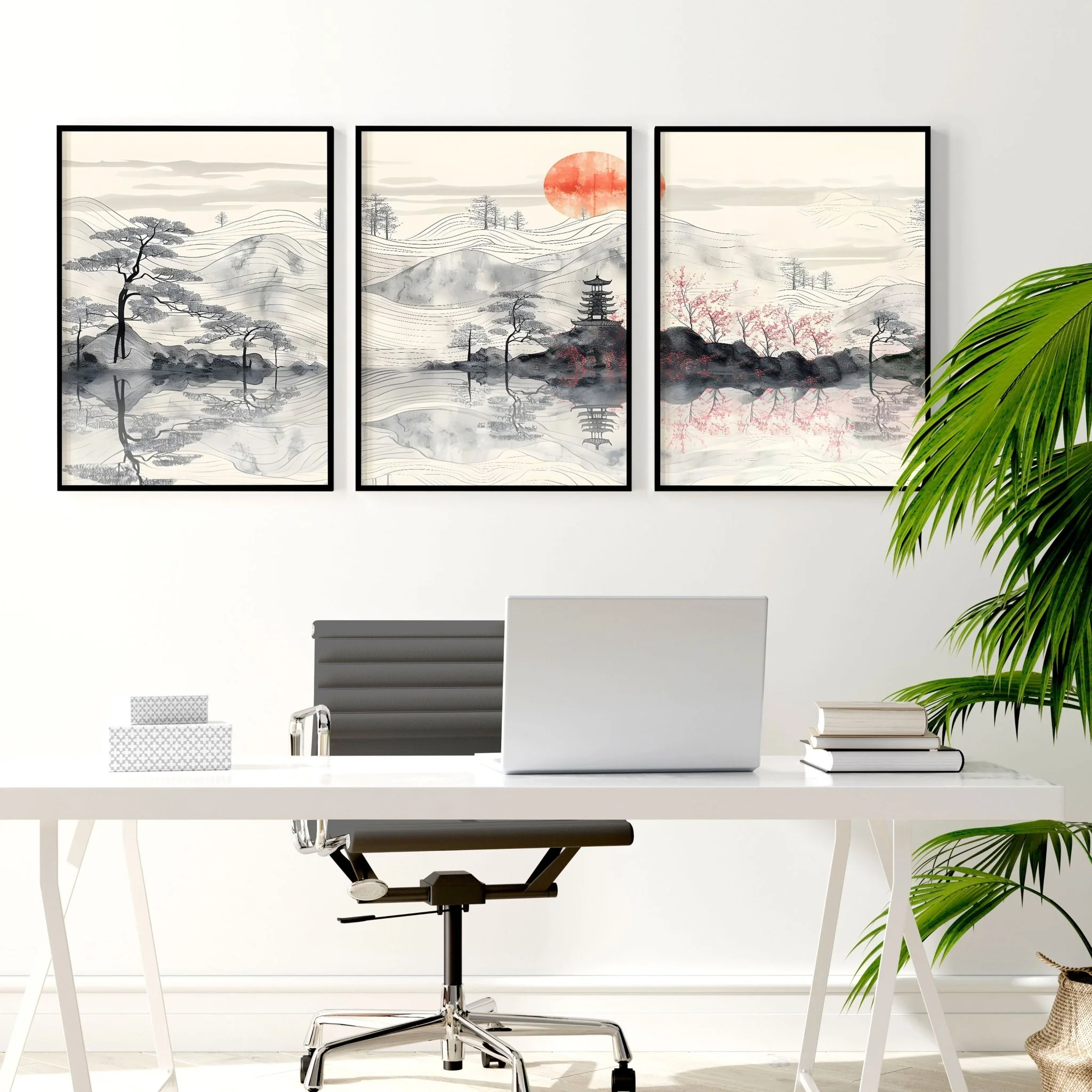 Home Office Wall | Set of 3 wall art prints - Image 7