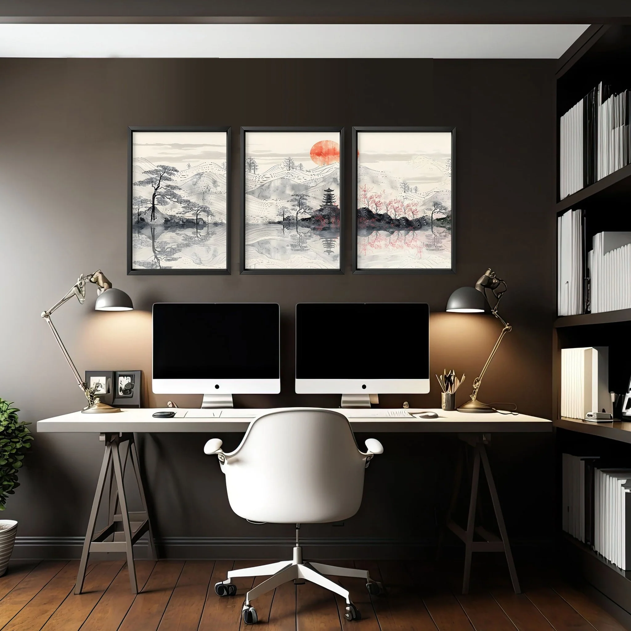 Home Office Wall | Set of 3 wall art prints - Image 8