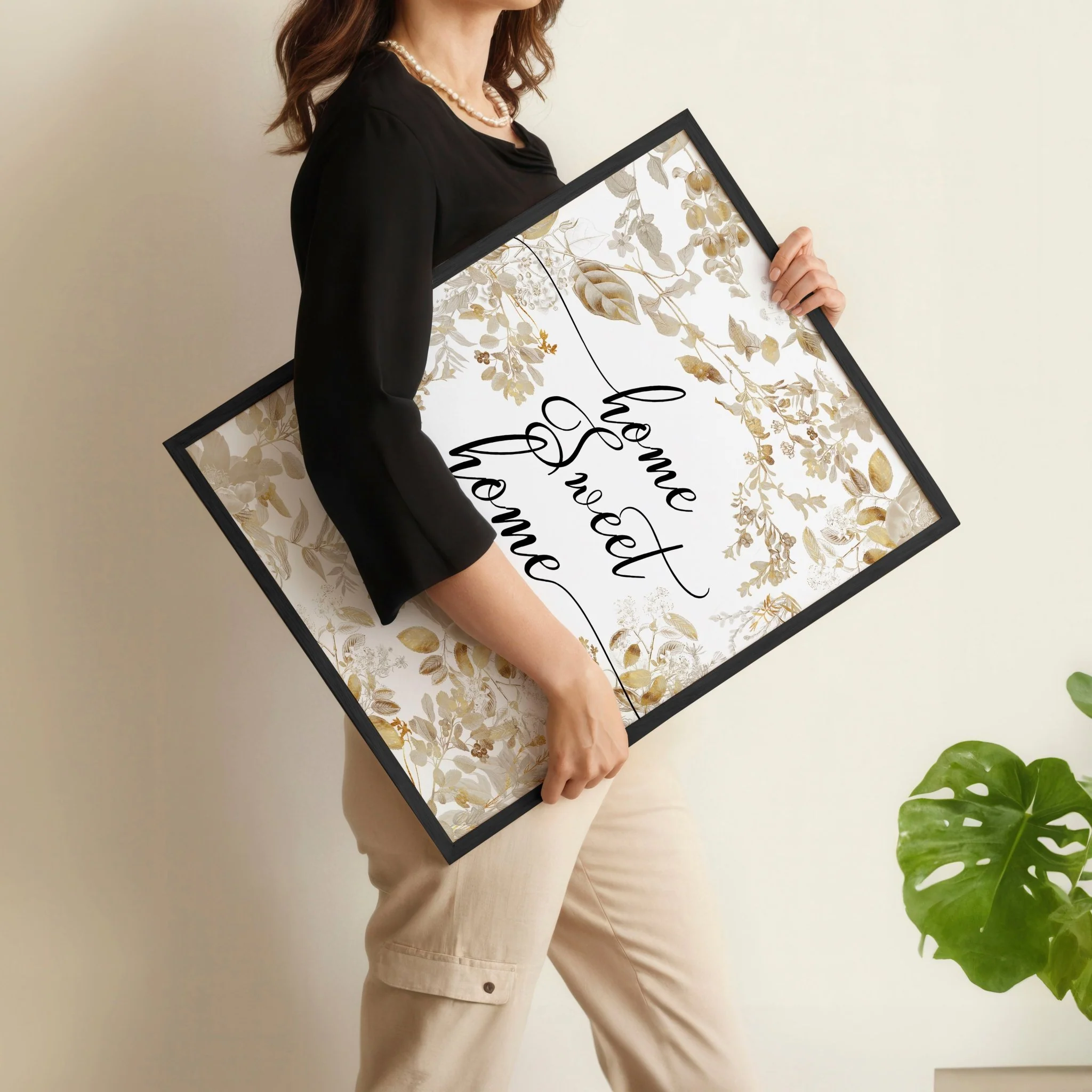 Home Sweet Home Art Print | Set of 1 Welcoming Wall art Print - Image 11