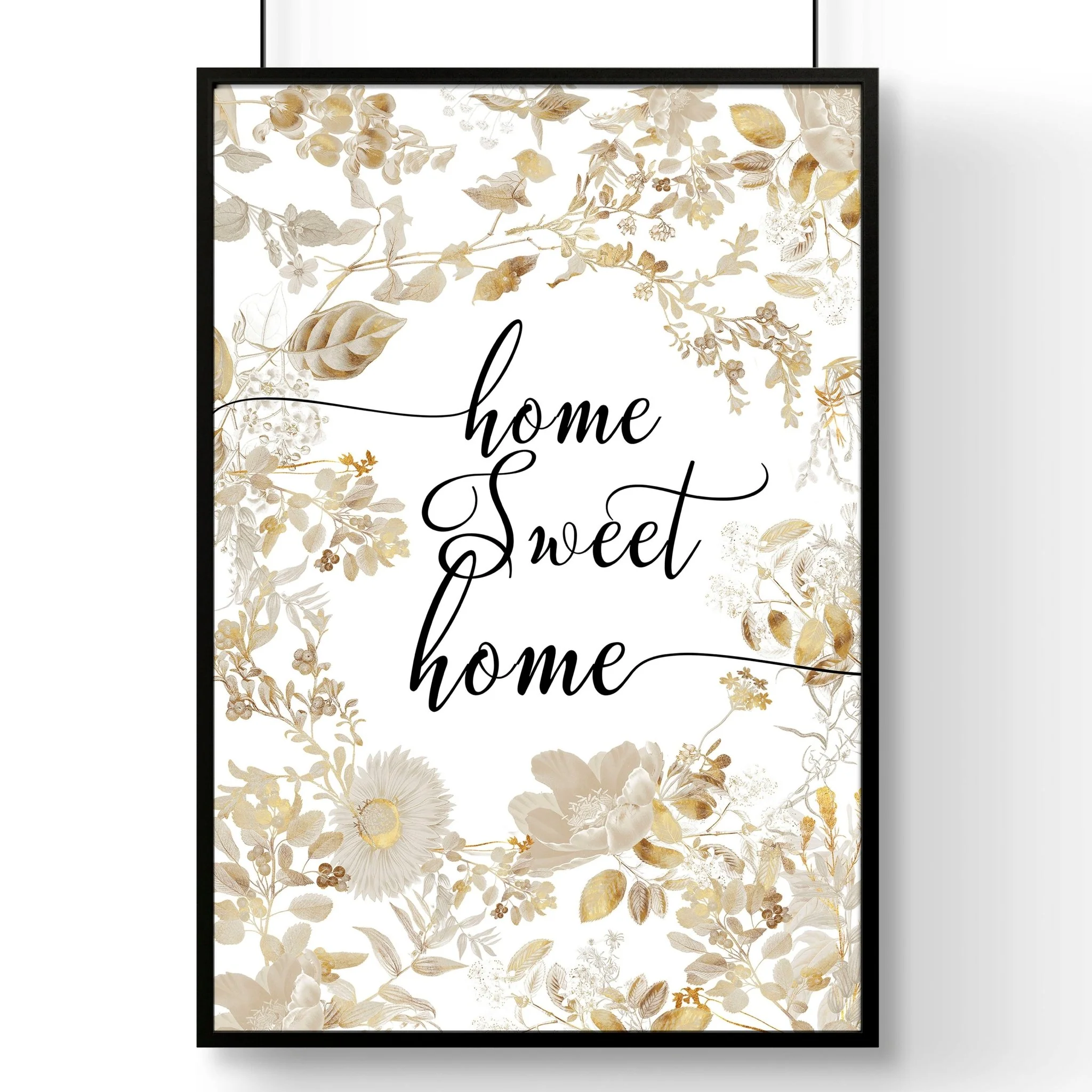 Home Sweet Home Art Print | Set of 1 Welcoming Wall art Print - Image 13