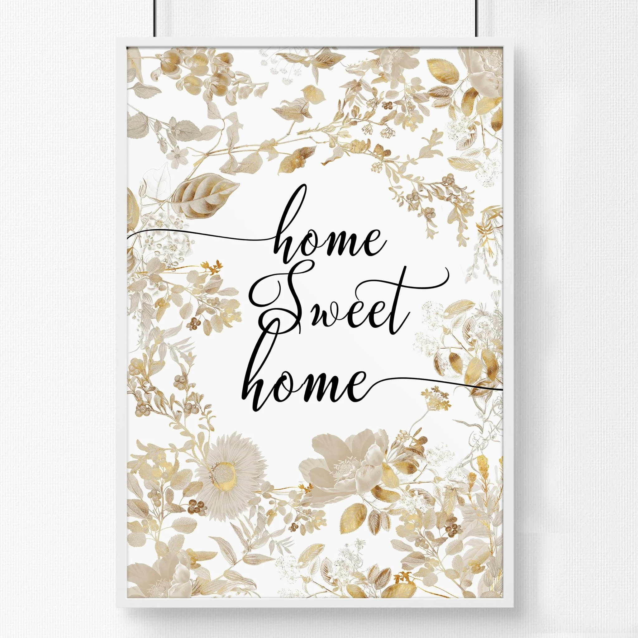 Home Sweet Home Art Print | Set of 1 Welcoming Wall art Print - Image 15